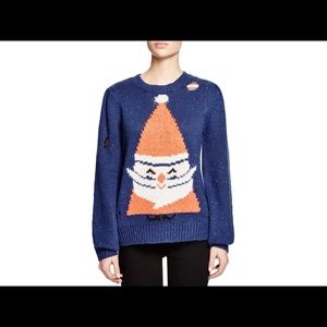 Wildfox Navy Santa Sweater
